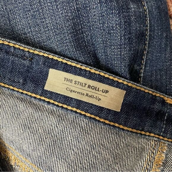 AG Adriano Goldschmied The Stilt Cigarette Roll Up Jeans Size 26 - Picture 9 of 9
